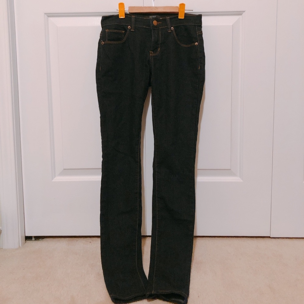 Forever 21 extra skinny jeans in dark navy